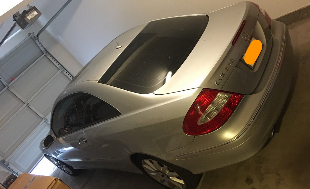 我在美國的第一台車（2007 年 Benz CLK350），還記得買的第二天去郵局回程時就發動不了... 然後被拖去送修了！